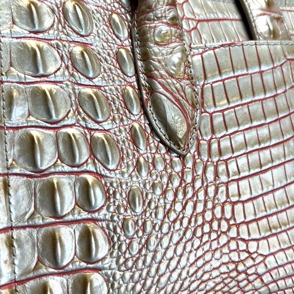 Brahmin NWT Nikita Sunkiss Melbourne Genuine Leather Purse Bag (P043) - Picture 6 of 12